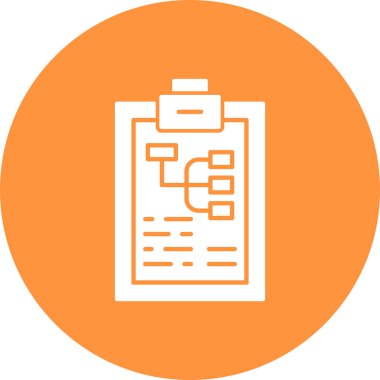 belge simgesi vektör illüstrasyonu