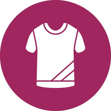 Gömlek. Web simgesi basit illüstrasyon