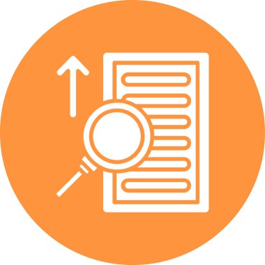 Seo simgesinin vektör illüstrasyonu