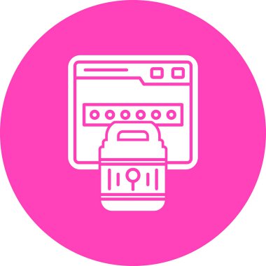 Modern b 'nin vektör illüstrasyonu eksik simgesi