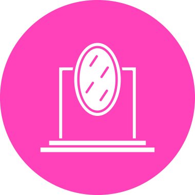 A 'nın eşsiz vektör çizgisi simgesi