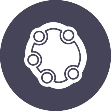 dişli simgesi vektör illüstrasyonu