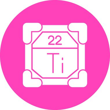 Bir takvim simgesinin vektör illüstrasyonu