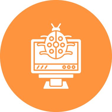 TV web simgesi basit illüstrasyon