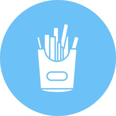 fast food. Basit resimleme