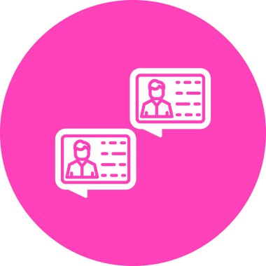 Basit vektör illüstrasyon seosu