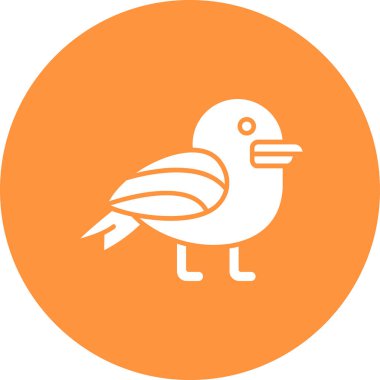 kuş ağı ikon vektör illüstrasyonu