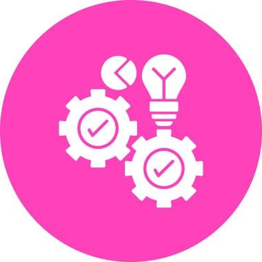 dişli simgesi vektör illüstrasyonu