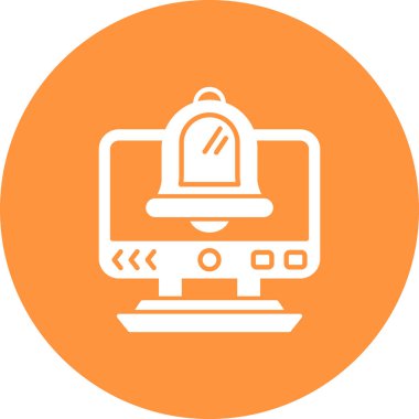 vektör lcd simgesi illüstrasyonu