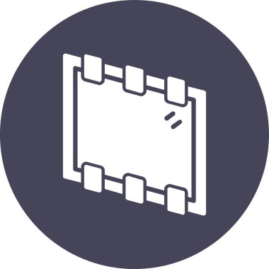 Modern b 'nin vektör illüstrasyonu eksik simgesi