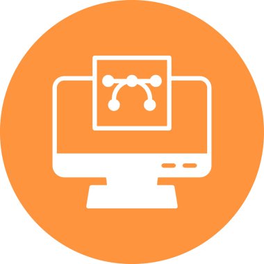 seo modern simgesinin vektör illüstrasyonu