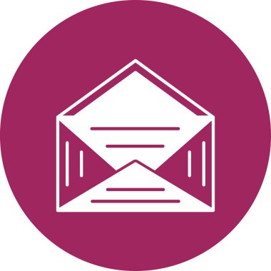 E- posta simgesinin vektör illüstrasyonu