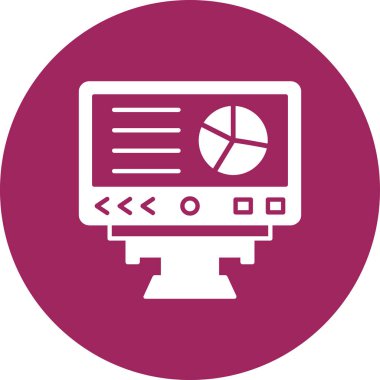 seo modern simgesinin vektör illüstrasyonu