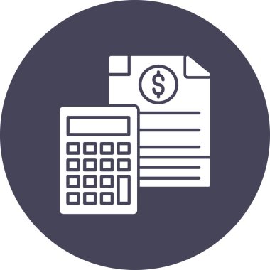 Bill simgesi soyut arkaplanda izole edildi