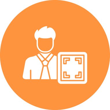 Seo simgesinin vektör illüstrasyonu