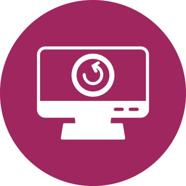 seo modern simgesinin vektör illüstrasyonu