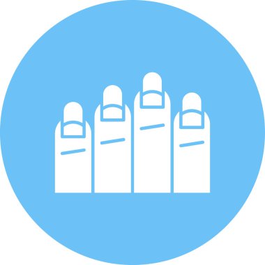 Parmak. Web simgesi basit tasarım