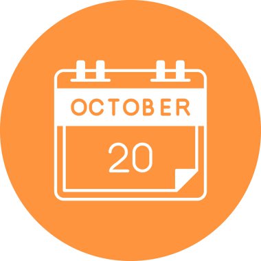 takvim işareti simgesi. Vektör çizim