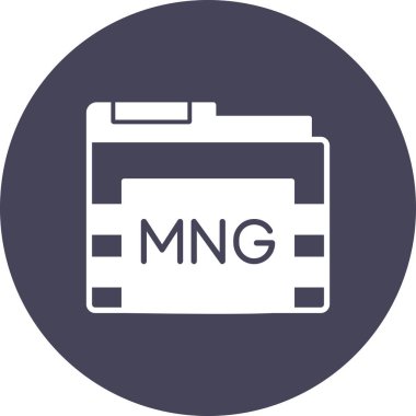 dosya biçimi simgesi, vektör illüstrasyonu