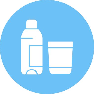 Su simgesinin vektör illüstrasyonu