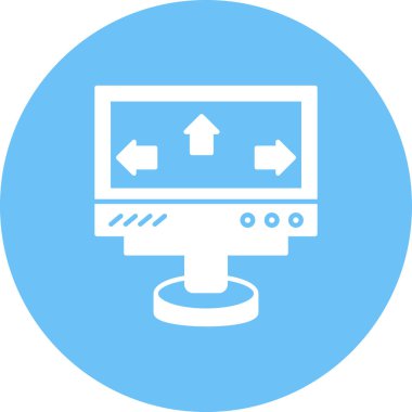 seo modern simgesinin vektör illüstrasyonu