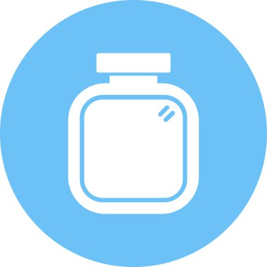 Kavanoz simgesi. özet vektör illüstrasyonu.