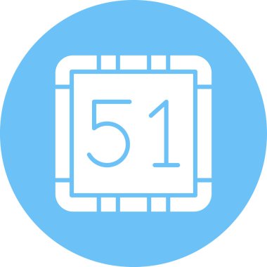 Takvim simgesi vektör illüstrasyonu