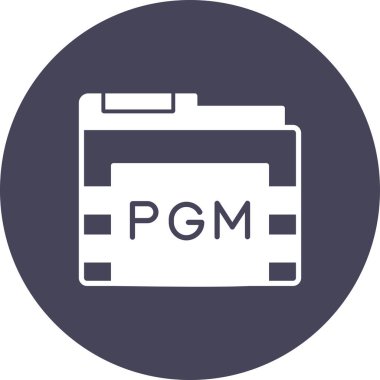 dosya biçimi simgesi, vektör illüstrasyonu