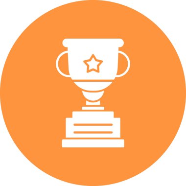 Ödül kupası simgesi taslak biçiminde