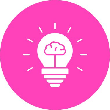 ampul vektör simgesi modern resim