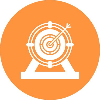 Bir hedefin vektör illüstrasyonuName