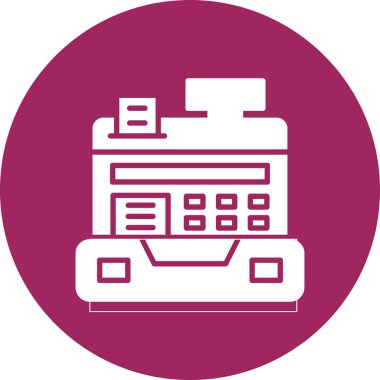 vektör yazıcı simgesi çizimi