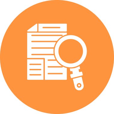 Ara. Web simgesi basit illüstrasyon