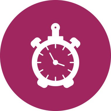 Çalar saat simgesi. vektör illüstrasyonu