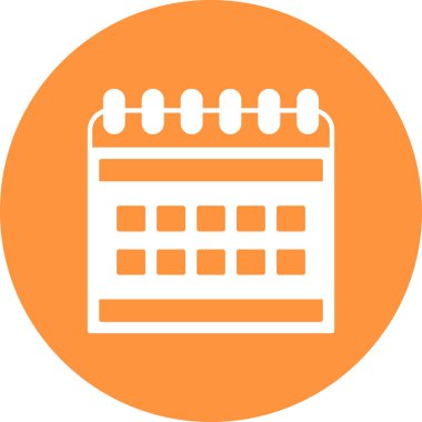 beyaz arkaplan üzerindeki tarih vektör illüstrasyonu