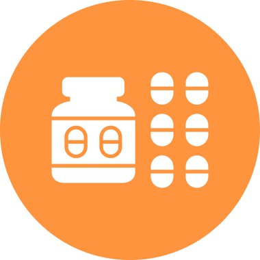 hap ikonu vektör illüstrasyonu