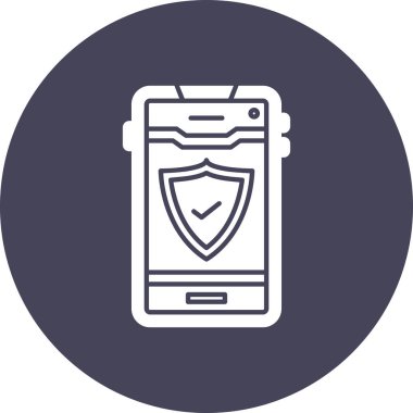 kalkan ikon vektör illüstrasyonu