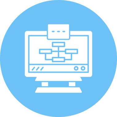 Ağ web simge vektör çizim