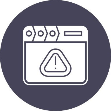 Modern simgenin vektör illüstrasyonu