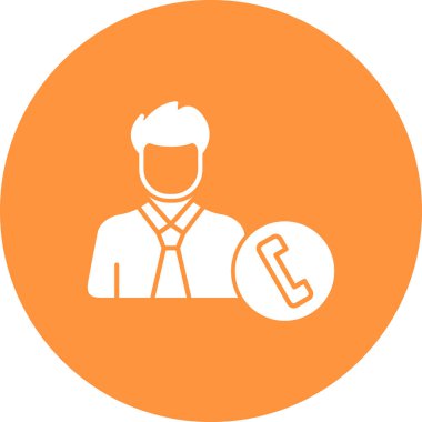 Mikrofonlu bir adamın vektör çizimi