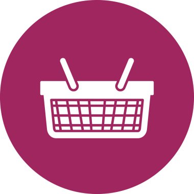 Alışveriş arabası simgesinin vektör çizimi