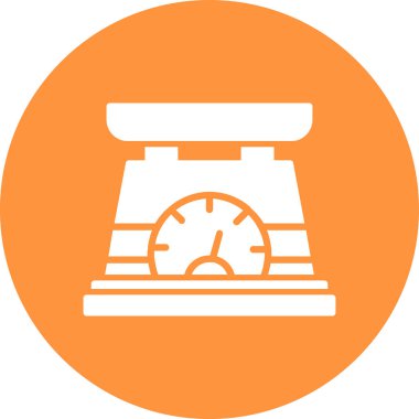 Kum saati. Web simgesi basit illüstrasyon