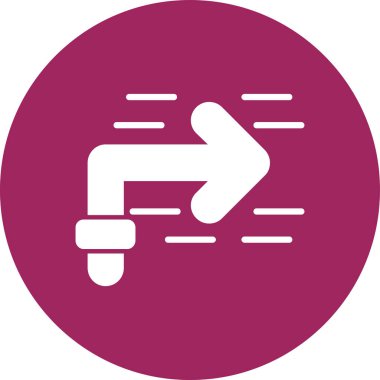 ok simgesi vektör illüstrasyonu