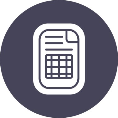 hesap makinesi simgesi vektör illüstrasyonu