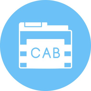 Dosya simgesinin vektör illüstrasyonu