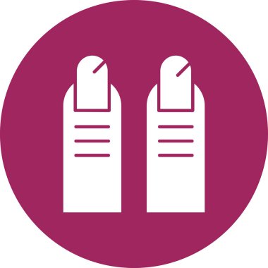 Modern simgenin vektör illüstrasyonu