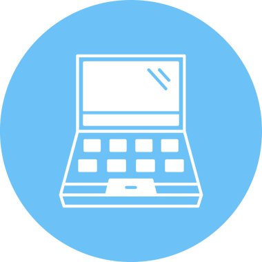 Hesap makinesi. Web simgesi basit illüstrasyon