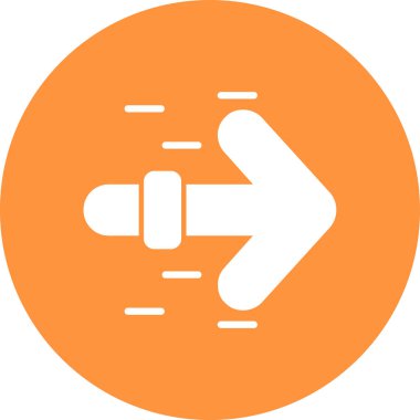 ok simgesinin vektör illüstrasyonu