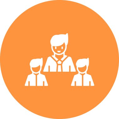 İnsan simgesinin vektör illüstrasyonu