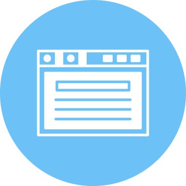 seo modern simgesinin vektör illüstrasyonu